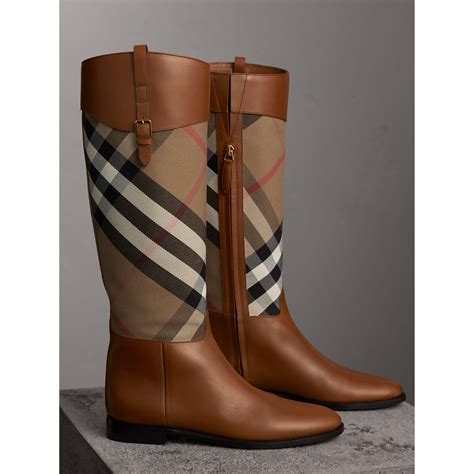 women's burberry boots